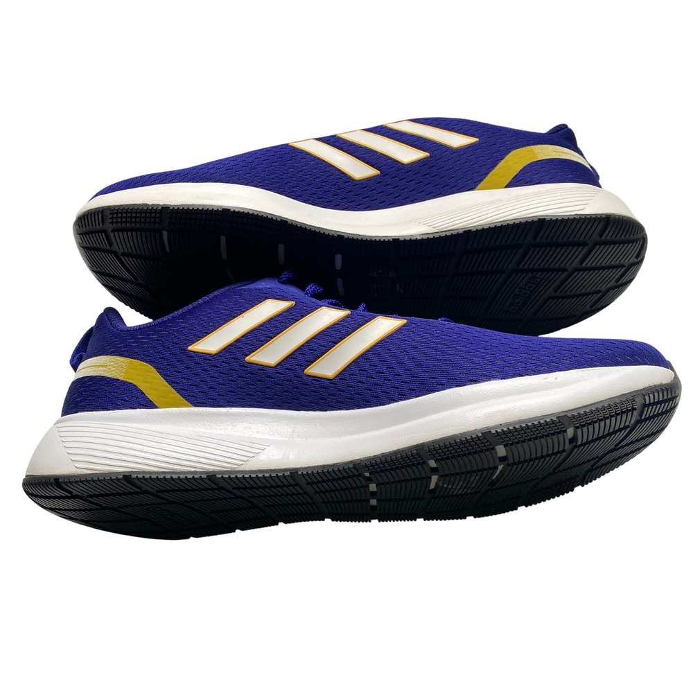Adidas Mens Purple Yellow Running Shoes Sneakers GA0909 8.5 NWOB - Picture 8 of 8